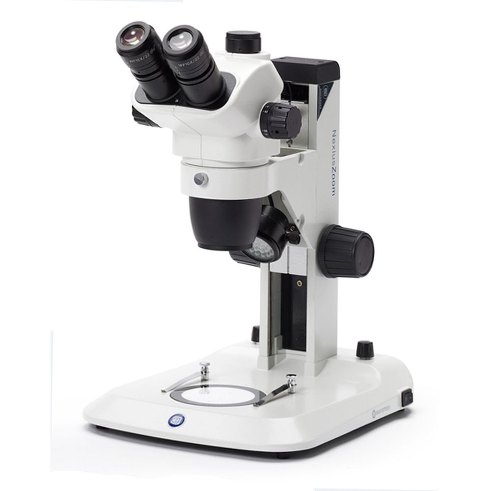 Stéréomicroscopes zoom jusqu'à 180x, statif à crémaillère